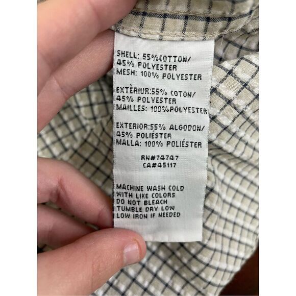 World Wide Sportsman Men’s Plaid Fishing Shirt Size X-Large - Picture 8 of 11